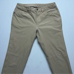 Lululemon ABC Pants Mens 31x31 Slim Utilitech Abrasion Resistant Khaki LM5ABNS